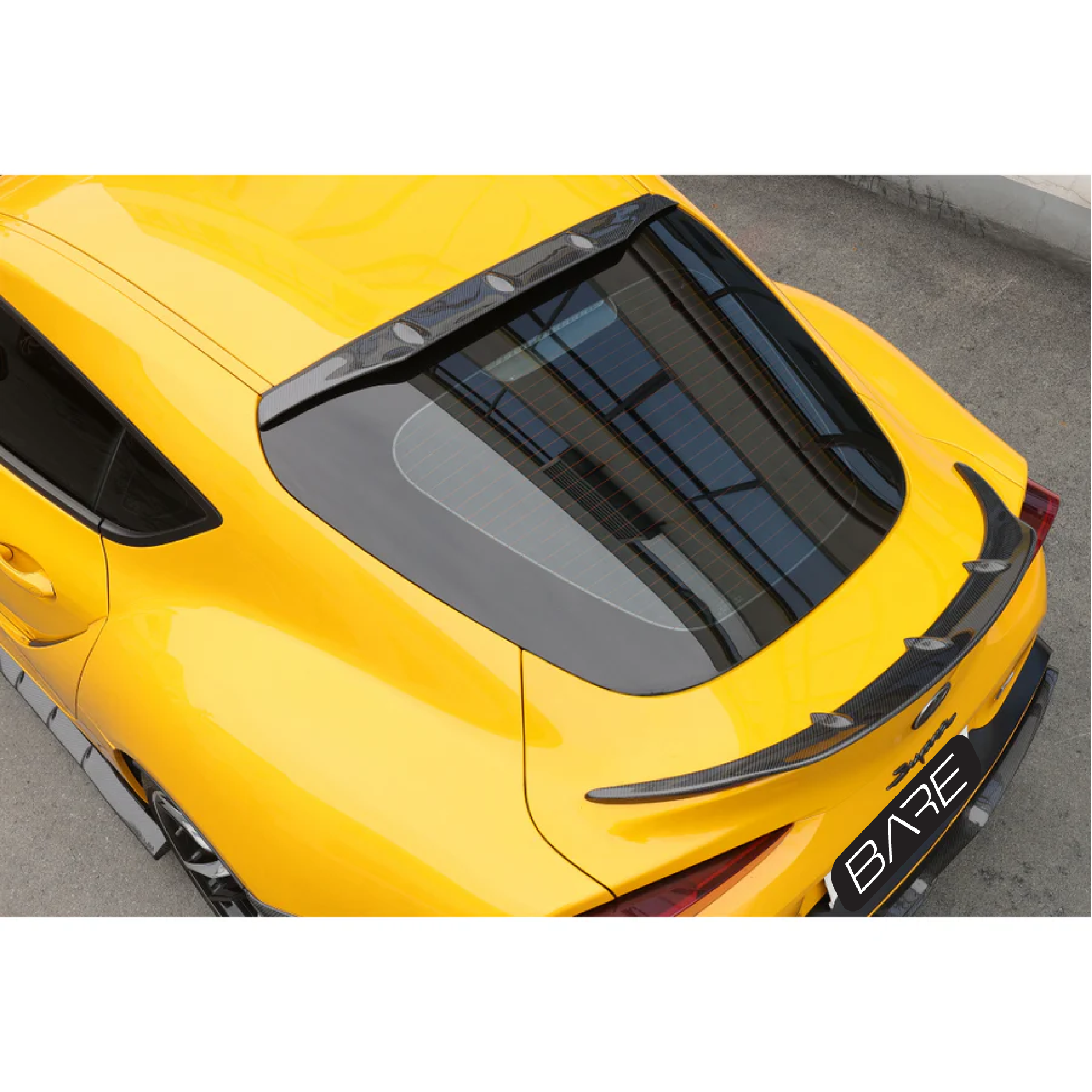 Toyota Supra A90 Bare Carbon Fiber Spoiler