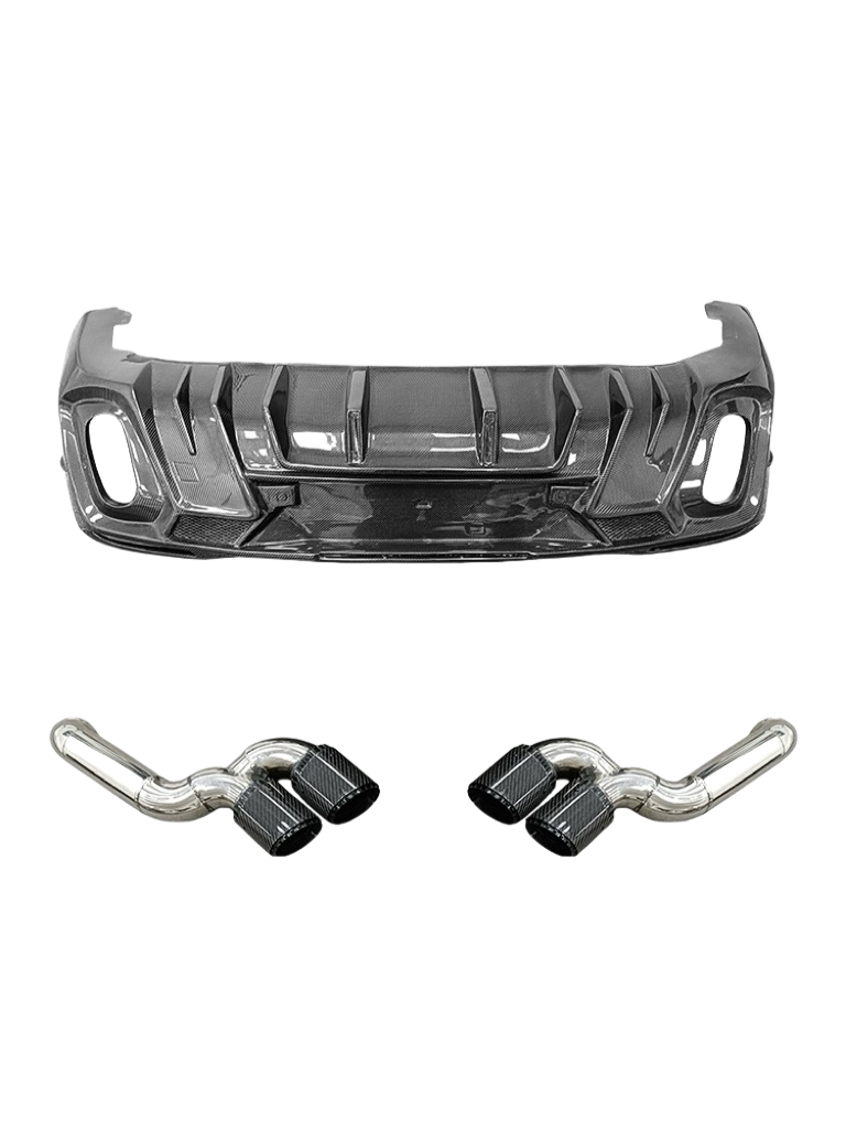 Mercedes Benz AMG GLE53 LD Style Rear Diffuser