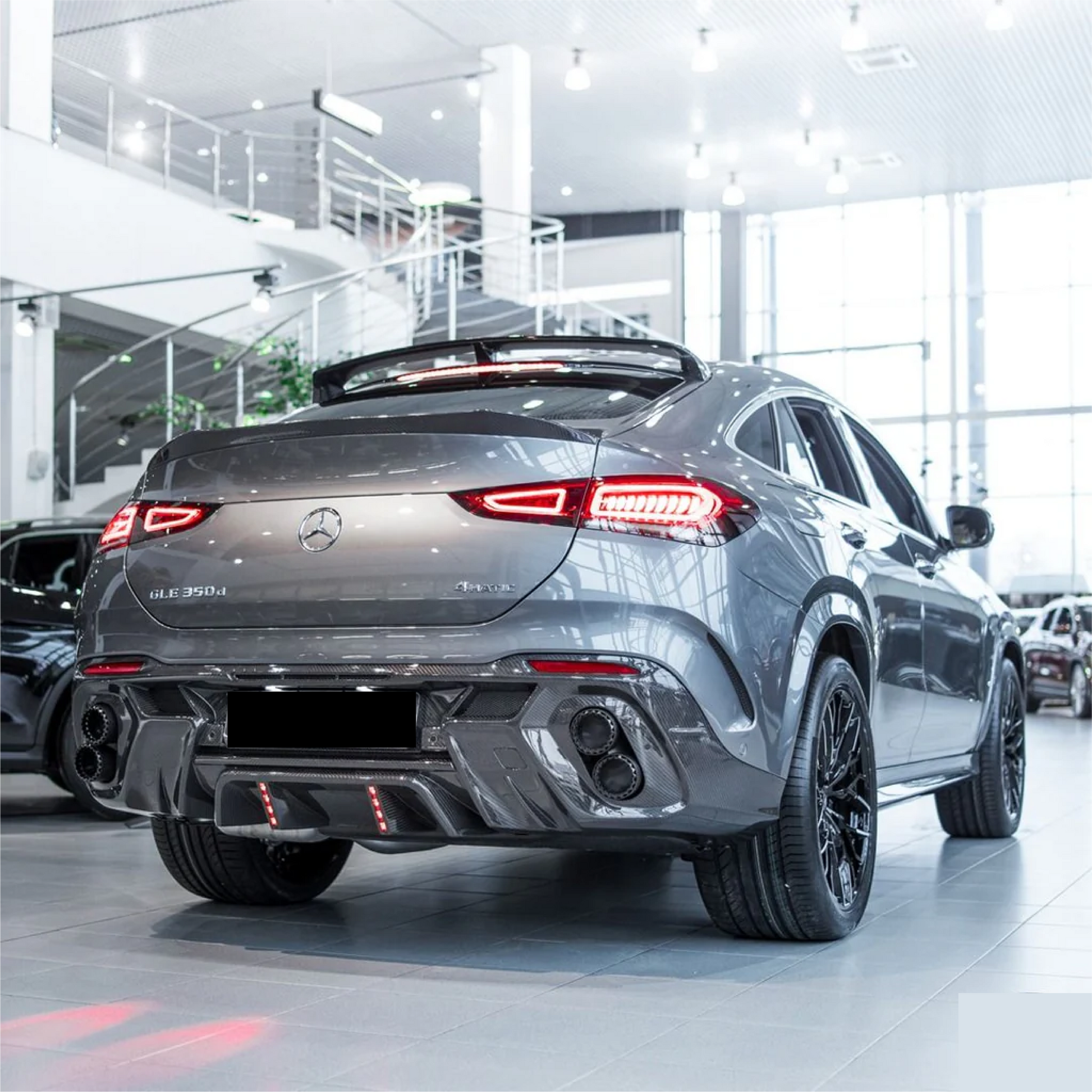 Mercedes Benz AMG GLE53 LD Style Rear Diffuser