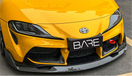 Switch Toyota A90 Supra Bare Carbon Front Splitters 3 image