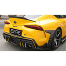 Switch Toyota Supra A90 Bare Carbon Fiber Rear Diffuser 3 image