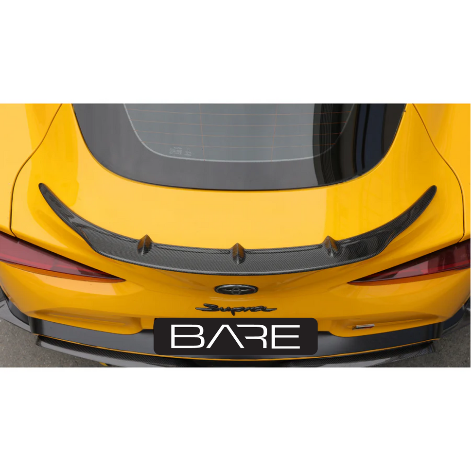 Toyota Supra A90 Bare Carbon Fiber Spoiler
