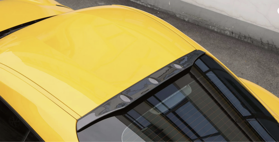 Toyota Supra A90 Bare Carbon Fiber Roof Spoiler