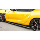 Switch Toyota Supra A90 Bare Carbon Fiber Side Skirts 3 image