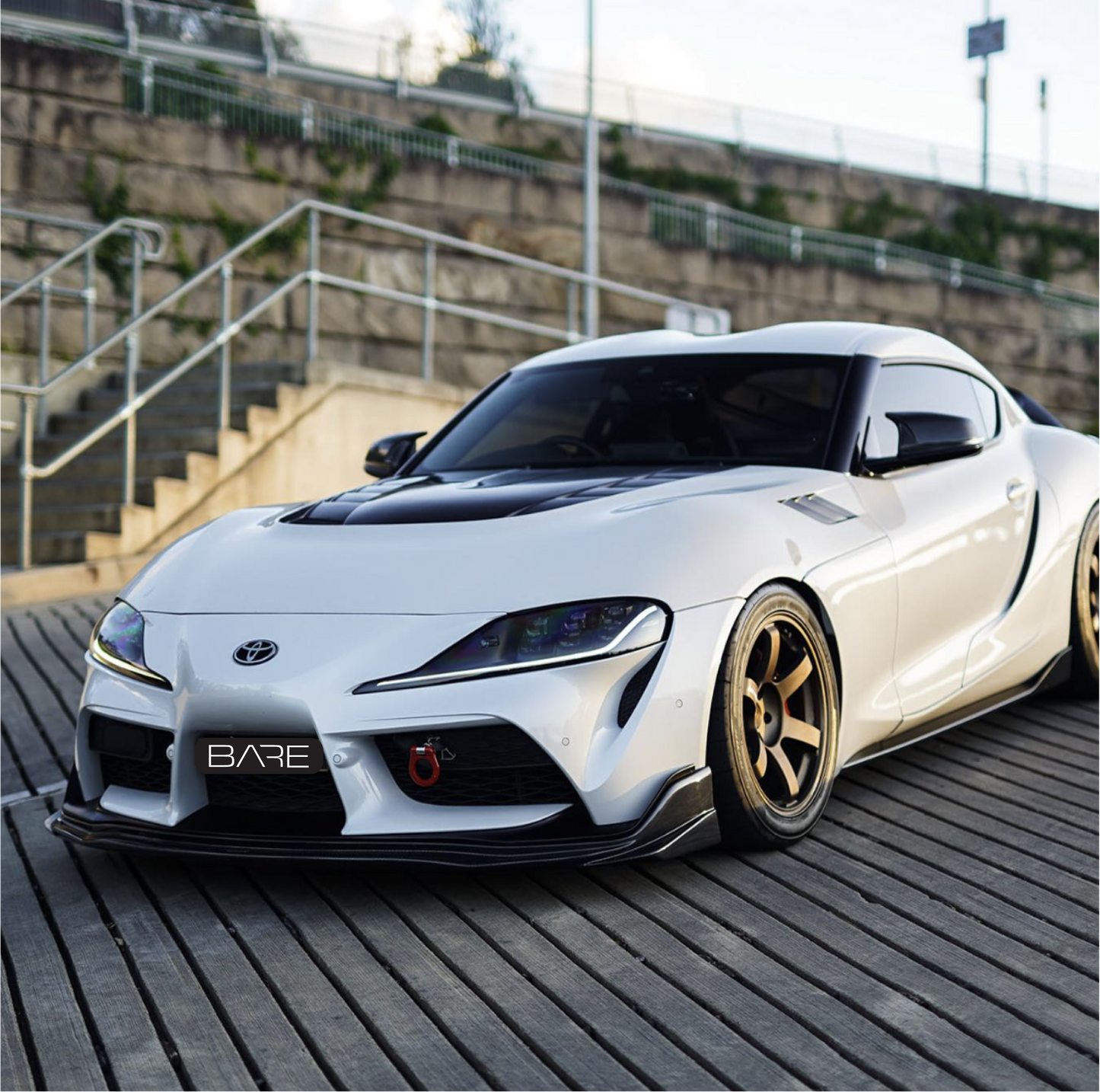 Toyota Supra A90 Varis Style Front Lip
