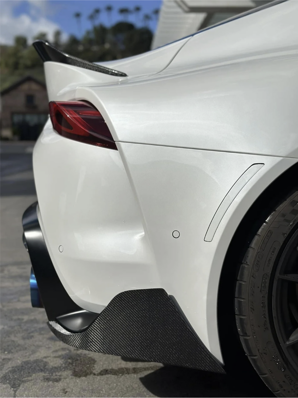Toyota Supra A90 AG Style Rear Splitters
