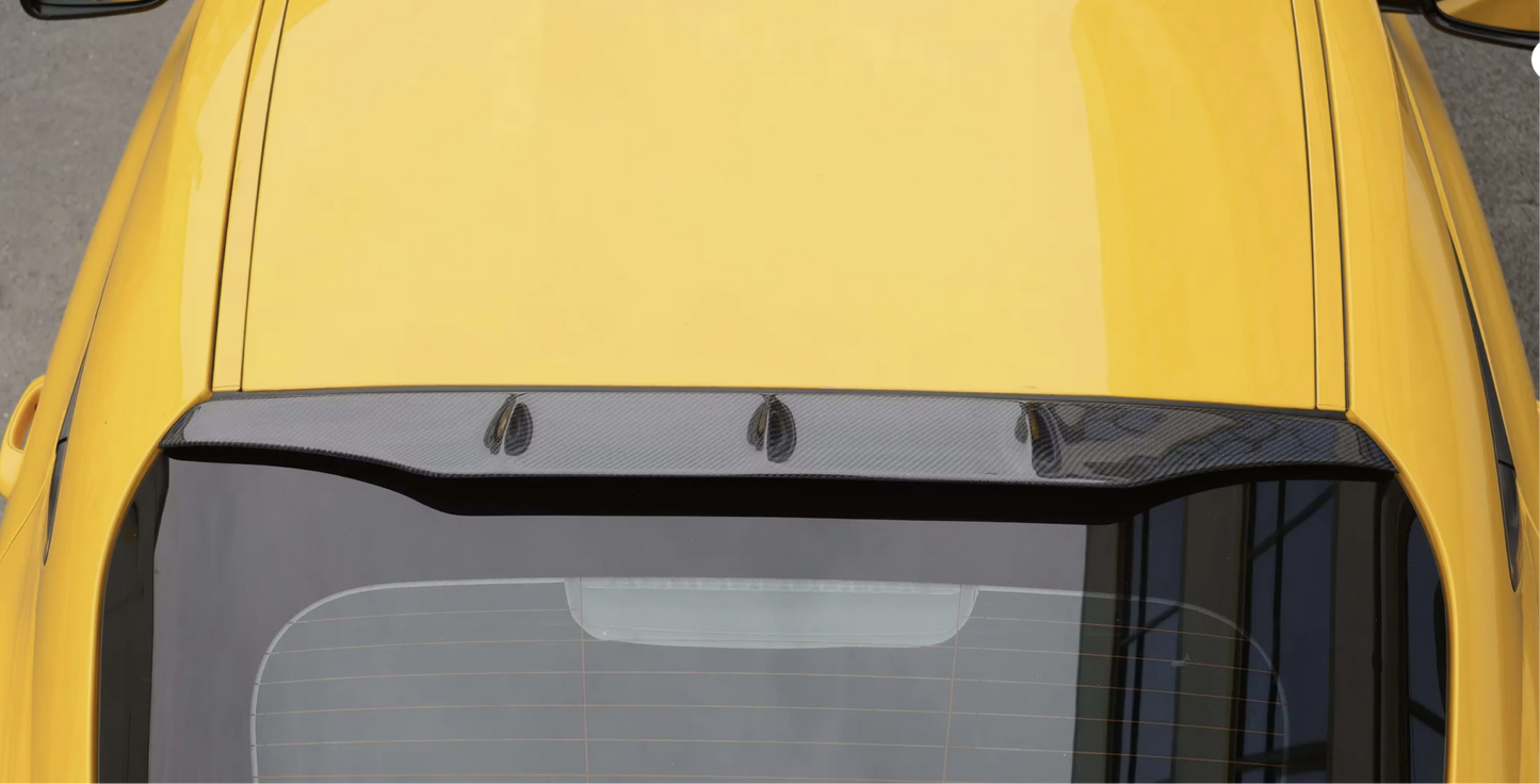 Toyota Supra A90 Bare Carbon Fiber Roof Spoiler