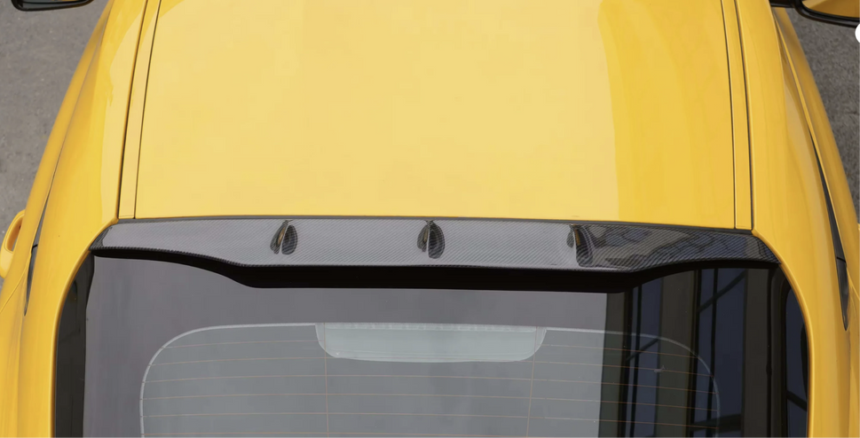 Toyota Supra A90 Bare Carbon Fiber Roof Spoiler