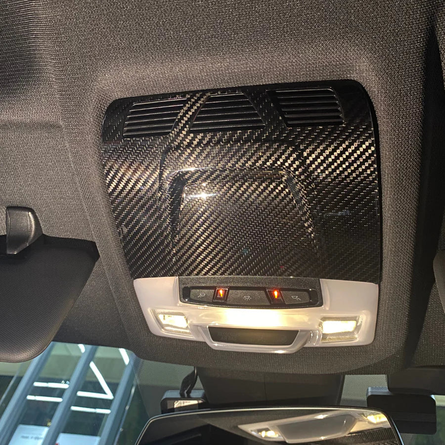 Toyota A90 Supra Carbon Fiber Reading Light Cover
