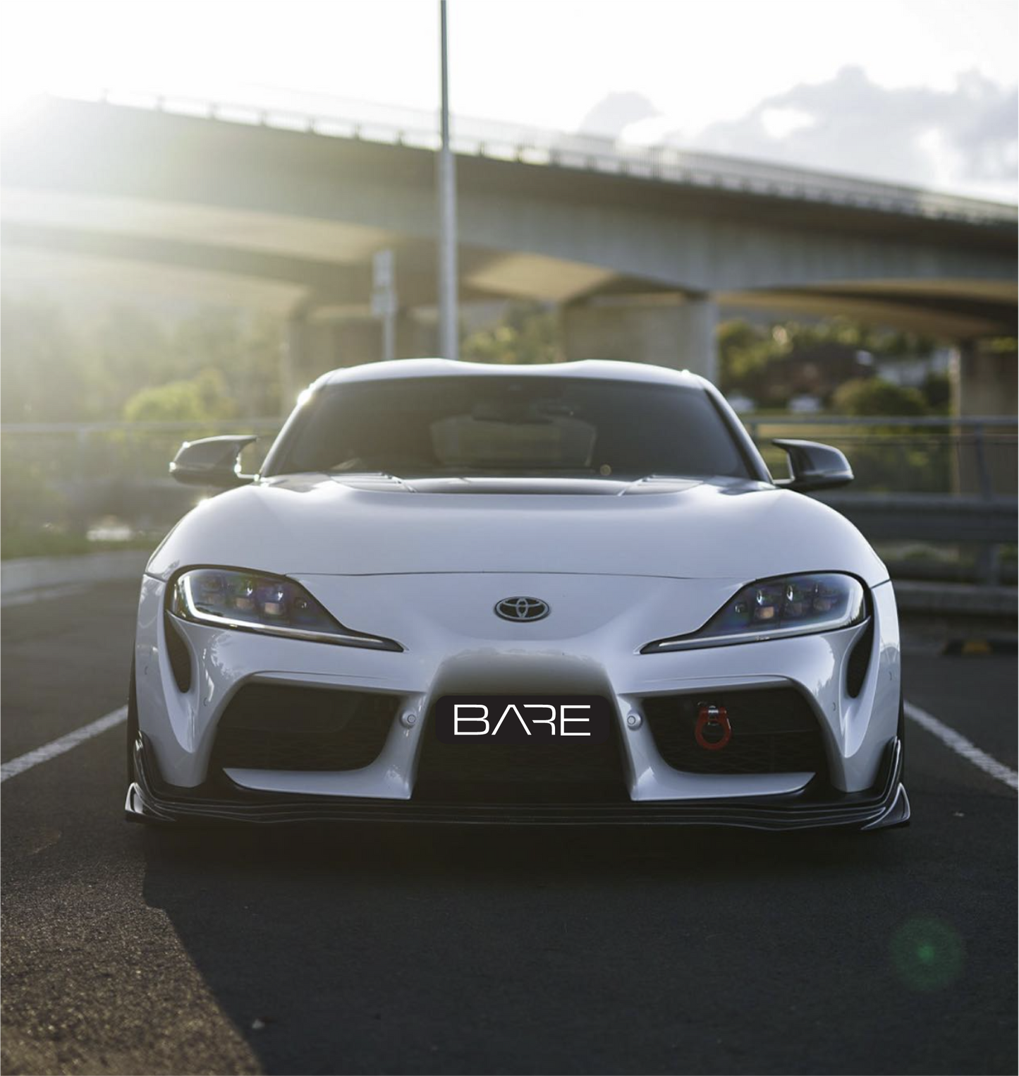 Toyota Supra A90 Varis Style Front Lip