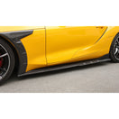 Switch Toyota Supra A90 Bare Carbon Fiber Side Skirts 2 image