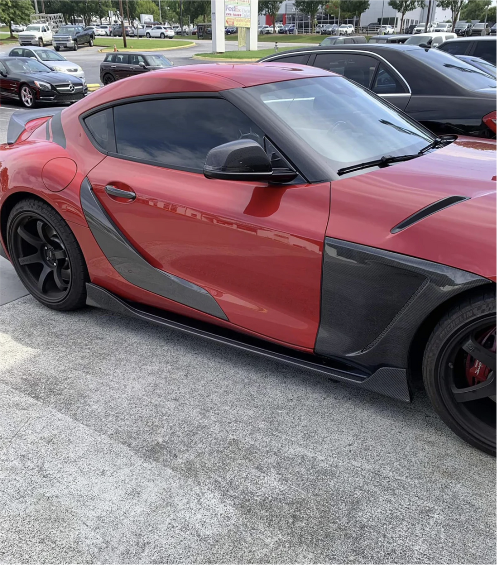 Toyota A90 Supra Bare Carbon Fender