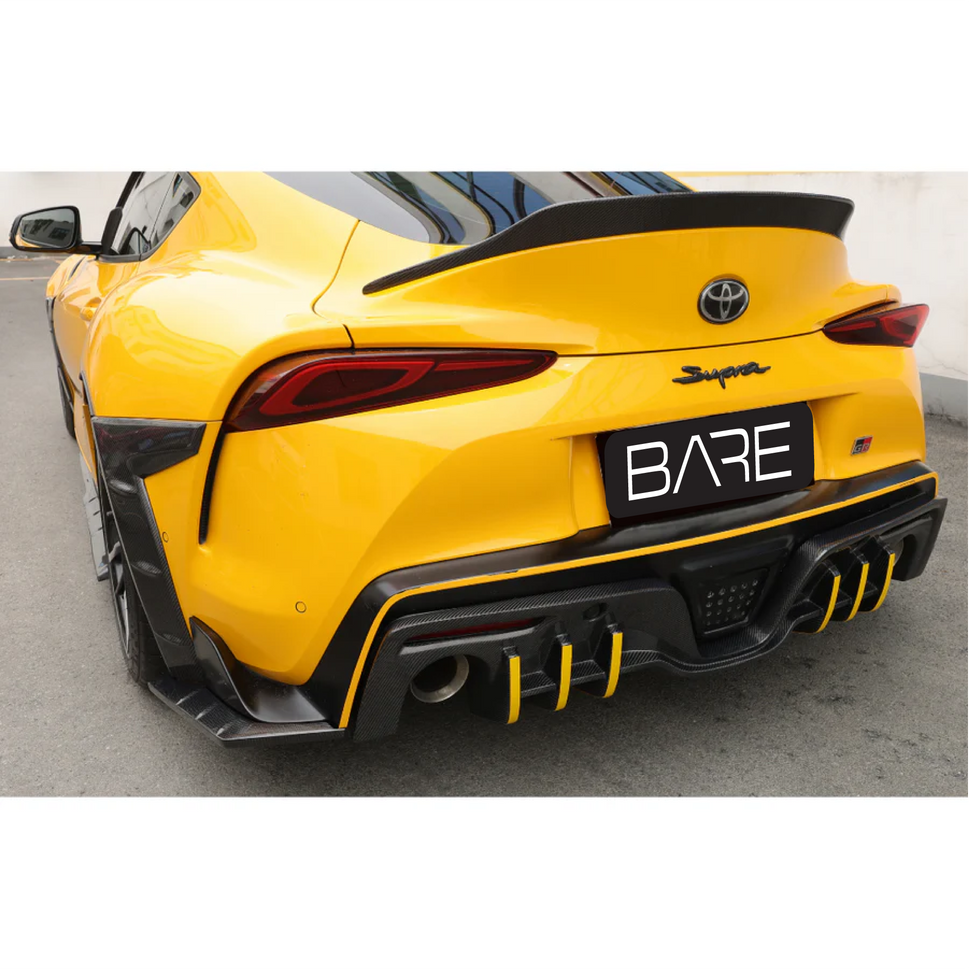 Toyota Supra A90 Bare Carbon Fiber Spoiler