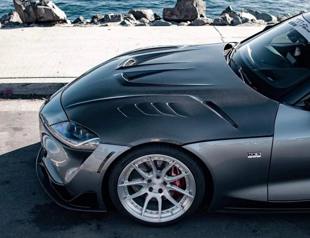 Toyota A90 Supra LB Style Hood