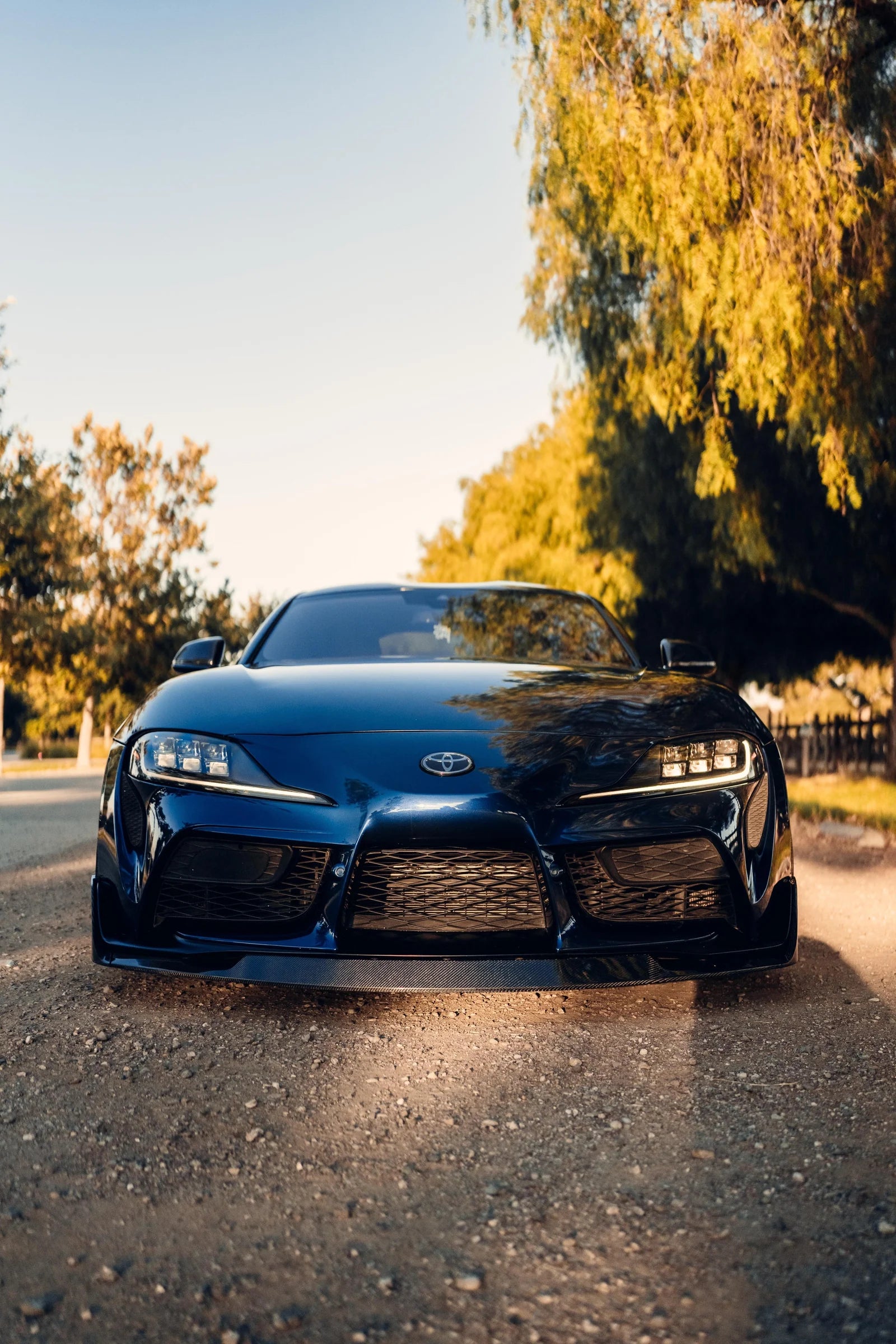 Toyota Supra A90 AG Style Front Lip