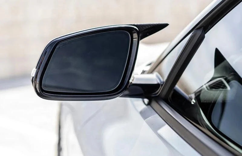 Toyota A90 Supra M Style Carbon Fiber Mirror Caps