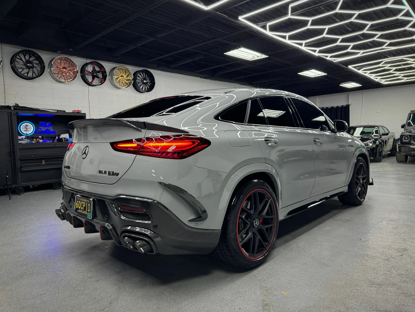 Mercedes Benz AMG GLE53 BRS Style Spoiler