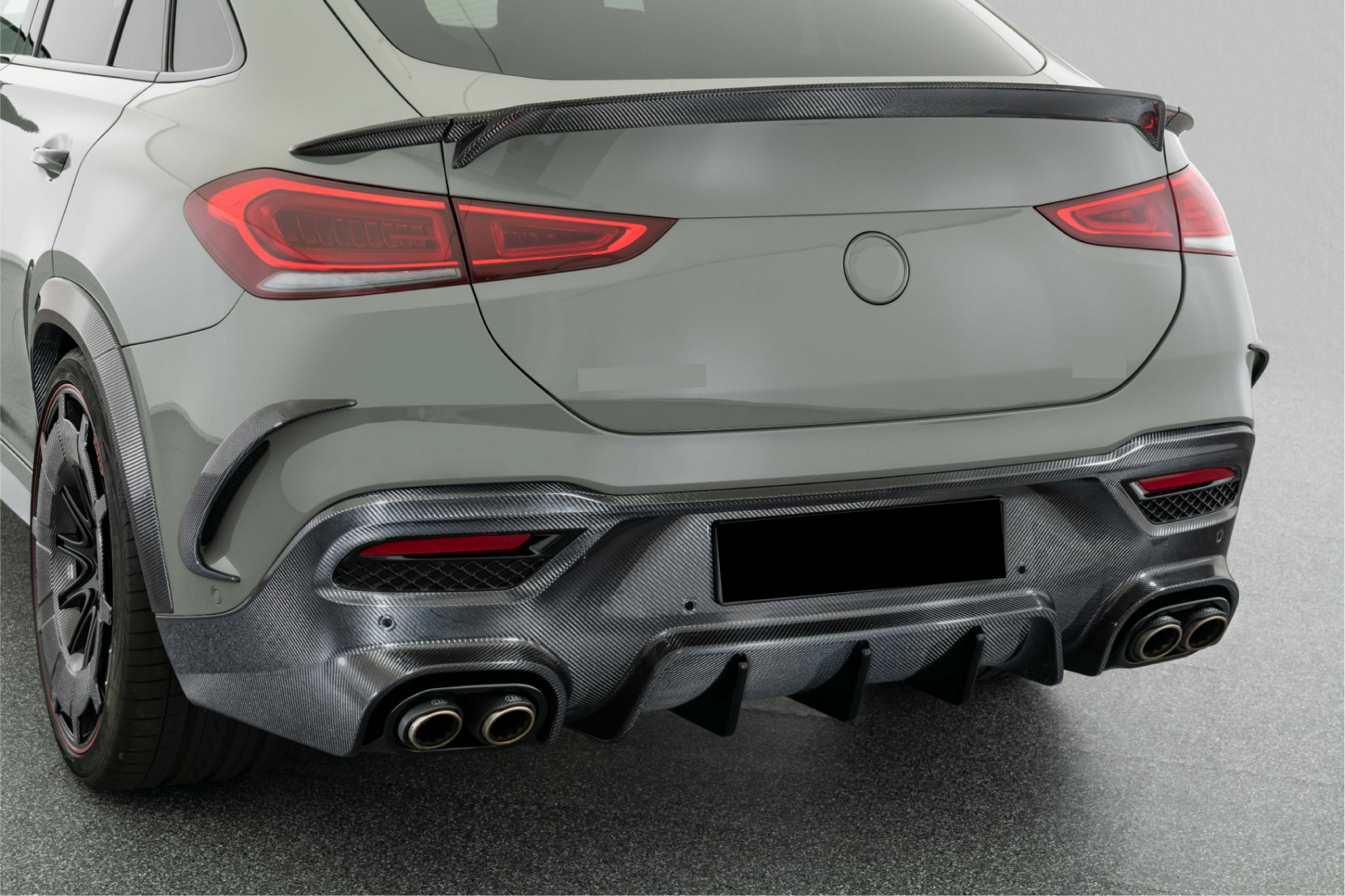 Mercedes Benz AMG GLE53 BRS Style Rear Diffuser