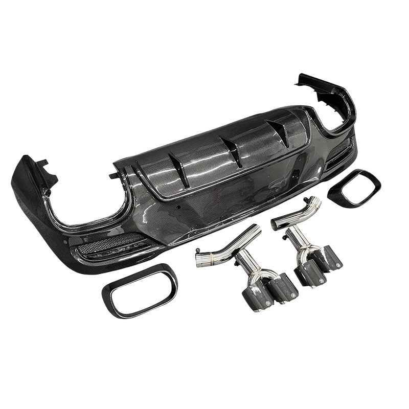 Mercedes Benz AMG GLE53 BRS Style Rear Diffuser