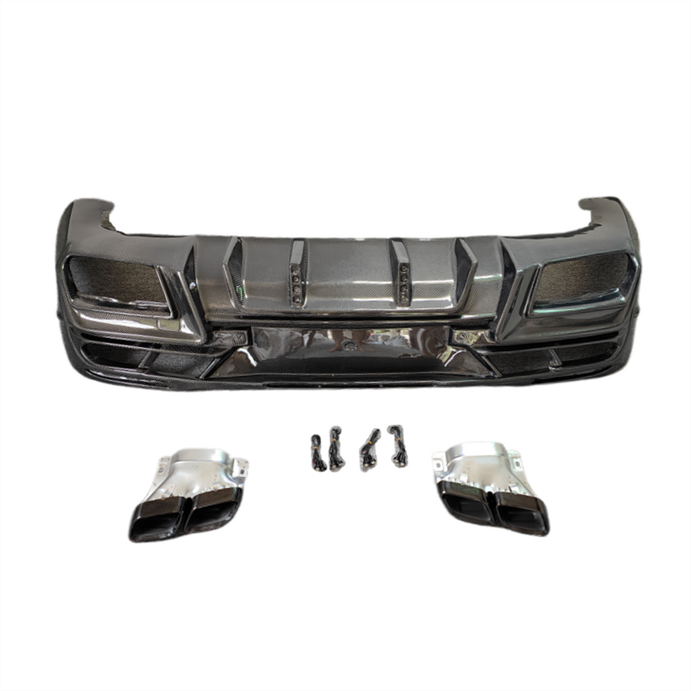 Mercedes Benz AMG GLE53 LD Style Rear Diffuser
