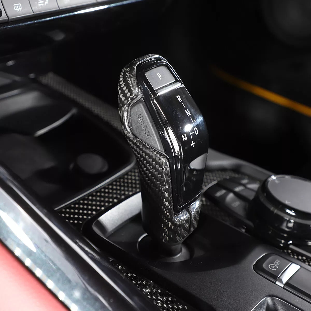 Toyota A90 Supra Carbon Fiber Gear Shift Knob