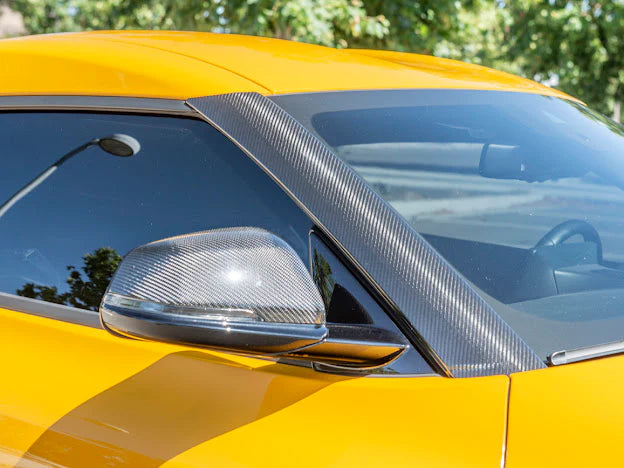 Toyota A90 Supra OEM Style Carbon Fiber Mirror Caps