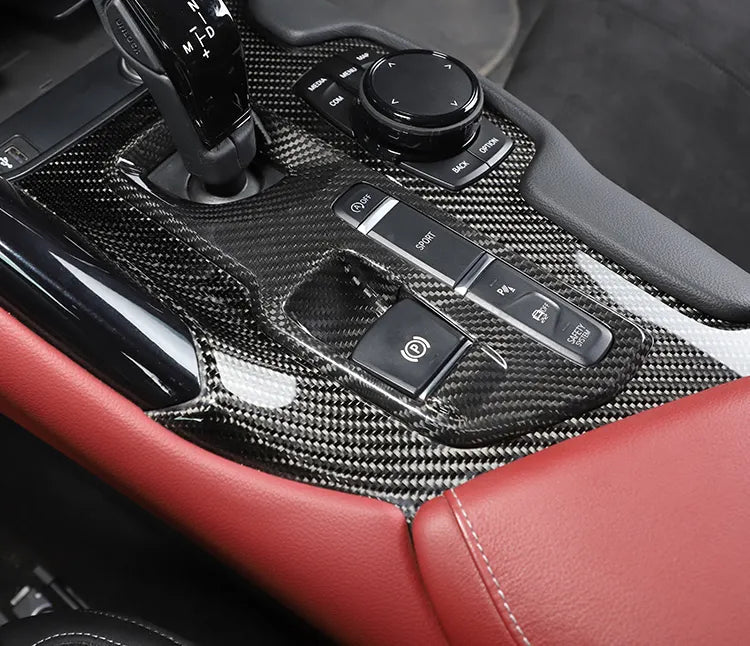 Toyota A90 Supra Carbon Fiber Gear Shift Trim