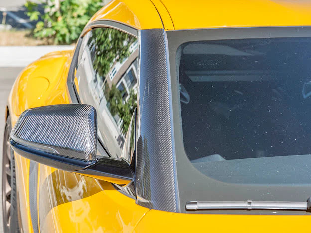 Toyota A90 Supra OEM Style Carbon Fiber Mirror Caps