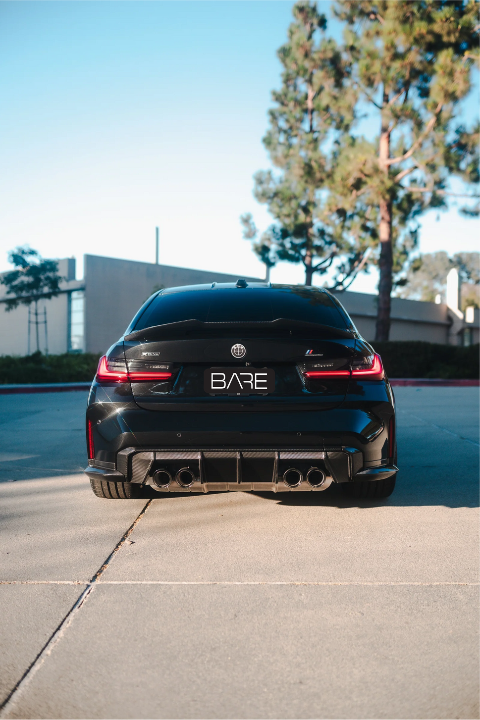 BMW G8X M3/M4 Euro Style Rear Diffuser