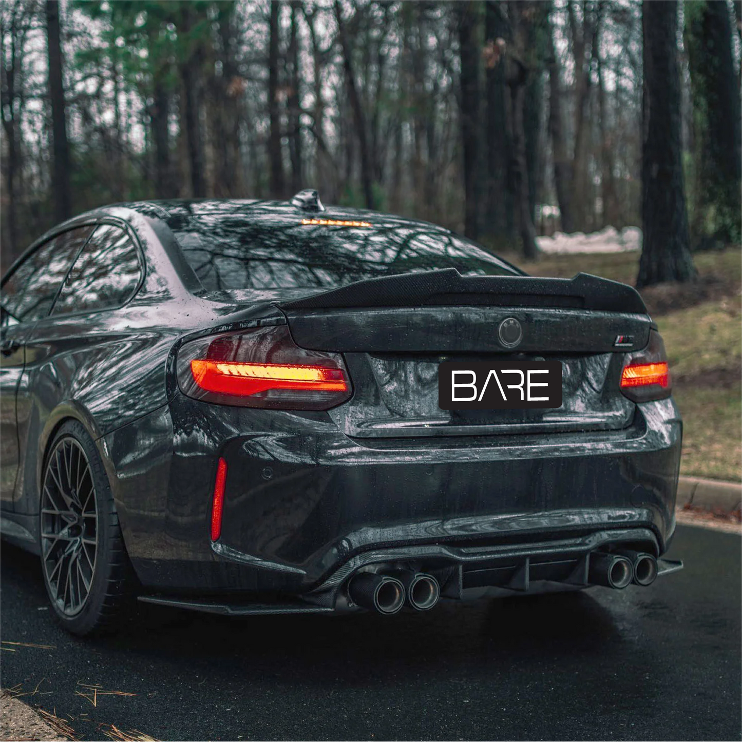 BMW F87 M2/M2C MTC Style Rear Diffuser