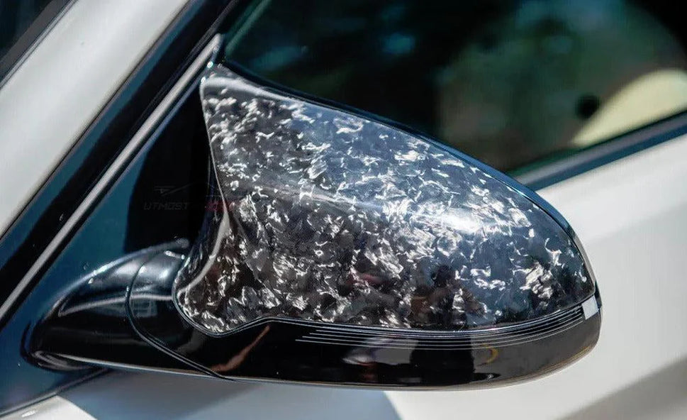 BMW F8X Forged Carbon Mirror Cap Set