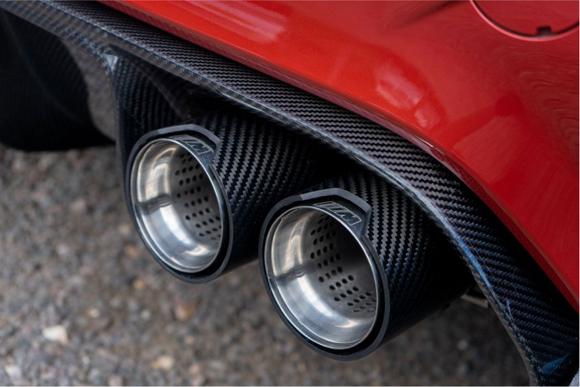 BMW F8X Carbon Exhaust Tips