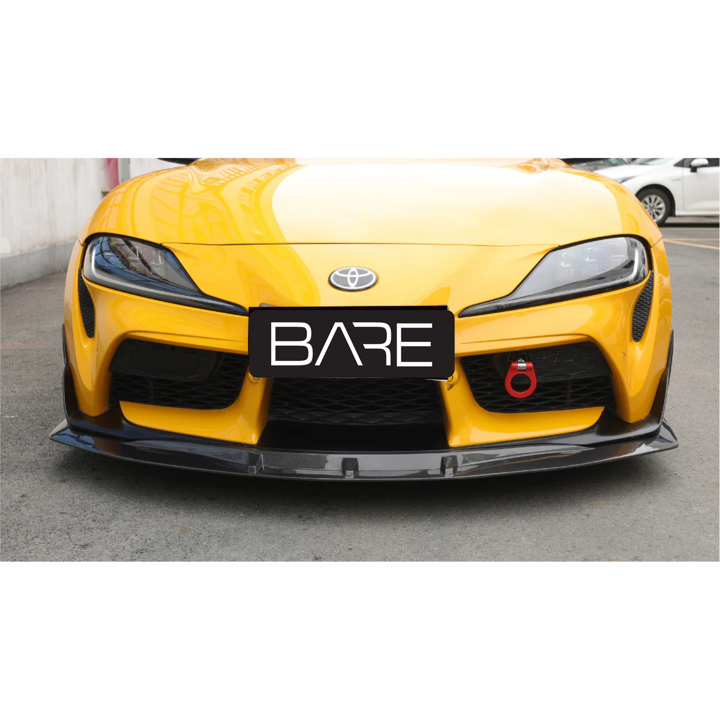 Toyota Supra A90 Bare Carbon Fiber Front Bumper
