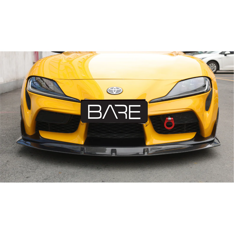Toyota Supra A90 Bare Carbon Fiber Front Bumper