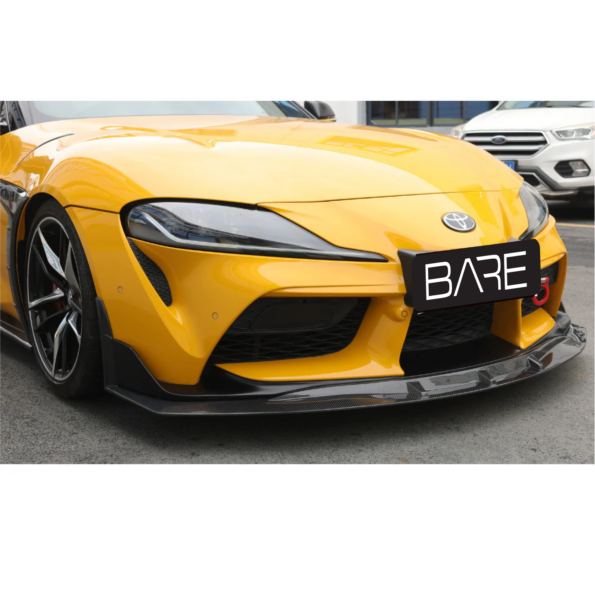 Toyota Supra A90 Bare Carbon Fiber Front Bumper